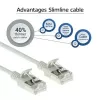 ACT Grey 10 m LSZH U/FTP CAT6A datacentra tievais patch kabelis ar aizsargvāciņu un RJ45 savienotājiem