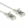 ACT Grey 10 m LSZH U/FTP CAT6A datacentra tievais patch kabelis ar aizsargvāciņu un RJ45 savienotājiem