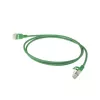 ACT Green 7 metru LSZH U/FTP CAT6A plānais datu centra savienojuma kabelis ar aizsargvāciņu un RJ45 savienotājiem
