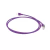ACT Purple 10 metru LSZH U/FTP CAT6A datacentra plānais lēciena kabelis ar RJ45 savienotājiem