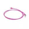 ACT Pink 1 m LSZH U/FTP CAT6A datacenter plāns vads ar RJ45 savienotājiem