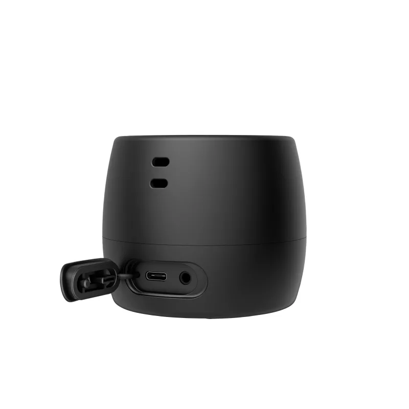 HP Black Bluetooth Speaker 360, pārnēsājams Bluetooth 5 skaļrunis, melns, cilindrisks, ar pogām, universāls