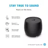 HP Black Bluetooth Speaker 360, pārnēsājams Bluetooth 5 skaļrunis, melns, cilindrisks, ar pogām, universāls