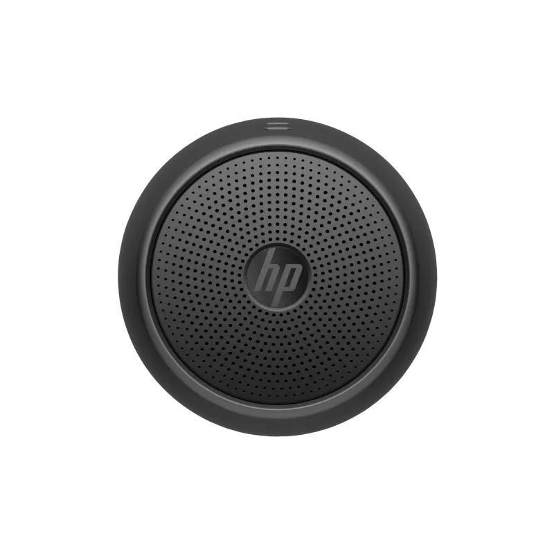 HP Black Bluetooth Speaker 360, pārnēsājams Bluetooth 5 skaļrunis, melns, cilindrisks, ar pogām, universāls