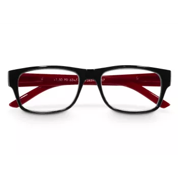 Hama 00096207 ovālas lasīšanas brilles, melnas