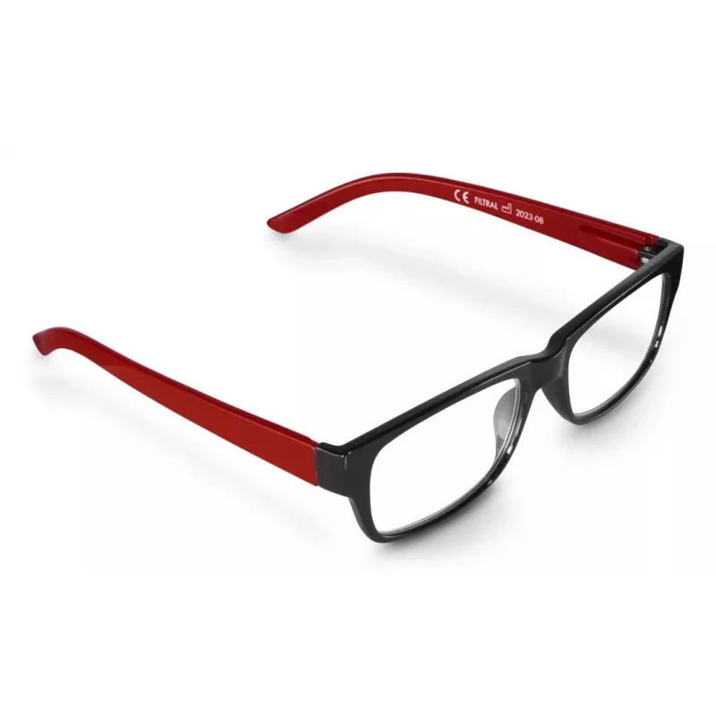 Hama 00096207 ovālas lasīšanas brilles, melnas