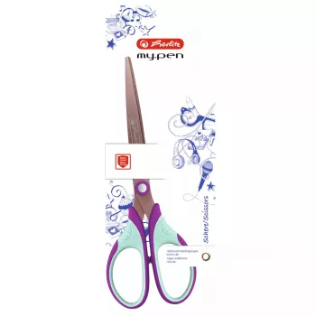 Pildspalva Herlitz my.pen Straight Cut Mint Colour Purple