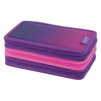 Herlitz TriCase Dip Dye 31 gab. Rozā Purpura Poliesters 190x115x70 mm
