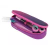 Penālis Herlitz Dip Dye Soft Poliesters Rozā Violeta 215x95x60mm