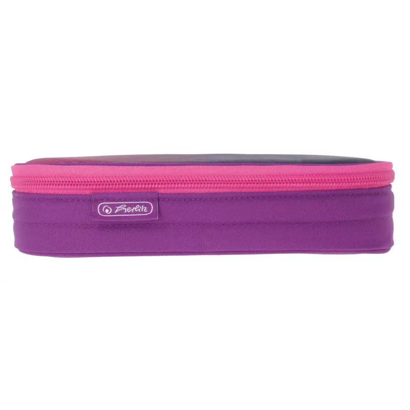 Penālis Herlitz Dip Dye Soft Poliesters Rozā Violeta 215x95x60mm