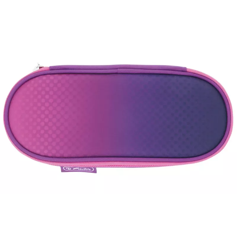 Penālis Herlitz Dip Dye Soft Poliesters Rozā Violeta 215x95x60mm