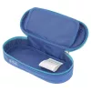 Herlitz Dip Dye Soft penālis no poliestera, zils/tirkīzs, 215x95x60 mm