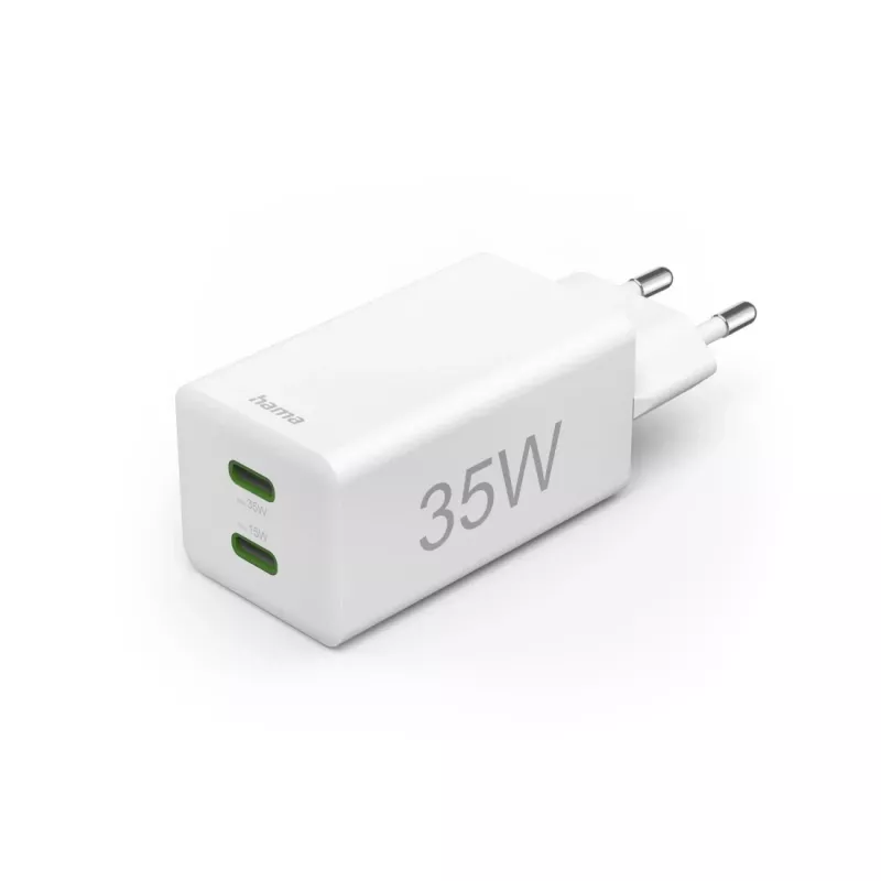 Hama 00125116 mobilās ierīces lādētājs Power bank, Viedtālrunis, Planšete Balts Maiņstrāvas Ātrā uzlāde Iekštelpu