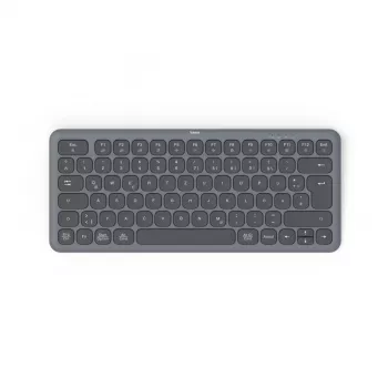 Hama WK-500 bezvadu tastatūra mājai/birojam RF Bluetooth QWERTZ vācu melna, tumši pelēka