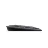 Hama WK-500 bezvadu tastatūra mājai/birojam RF Bluetooth QWERTZ vācu melna, tumši pelēka