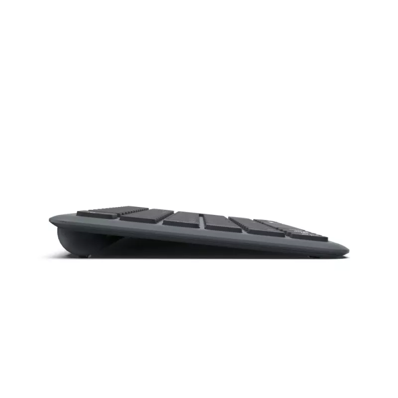 Hama WK-500 bezvadu tastatūra mājai/birojam RF Bluetooth QWERTZ vācu melna, tumši pelēka
