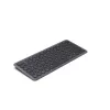 Hama WK-500 bezvadu tastatūra mājai/birojam RF Bluetooth QWERTZ vācu melna, tumši pelēka