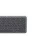 Hama WK-500 bezvadu tastatūra mājai/birojam RF Bluetooth QWERTZ vācu melna, tumši pelēka