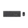 Hama WKM-200 bezvadu tastatūras un peles komplekts, RF, QWERTZ, melns