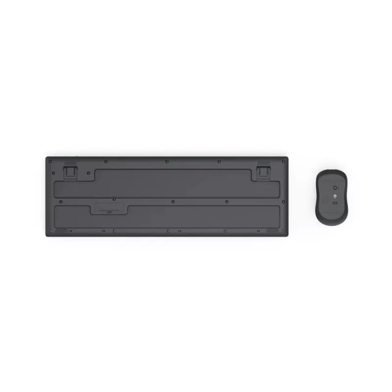 Hama WKM-200 bezvadu tastatūras un peles komplekts, RF, QWERTZ, melns
