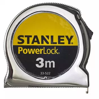 Mērlente STANLEY Micro PowerLock Metric - kompakta izvelkama mērlente ar metriskiem iedaļījumiem