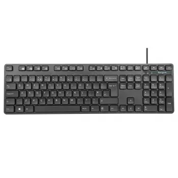 Targus AKM622UK tastatūra ar peli, universāla USB, QWERTY UK, melna