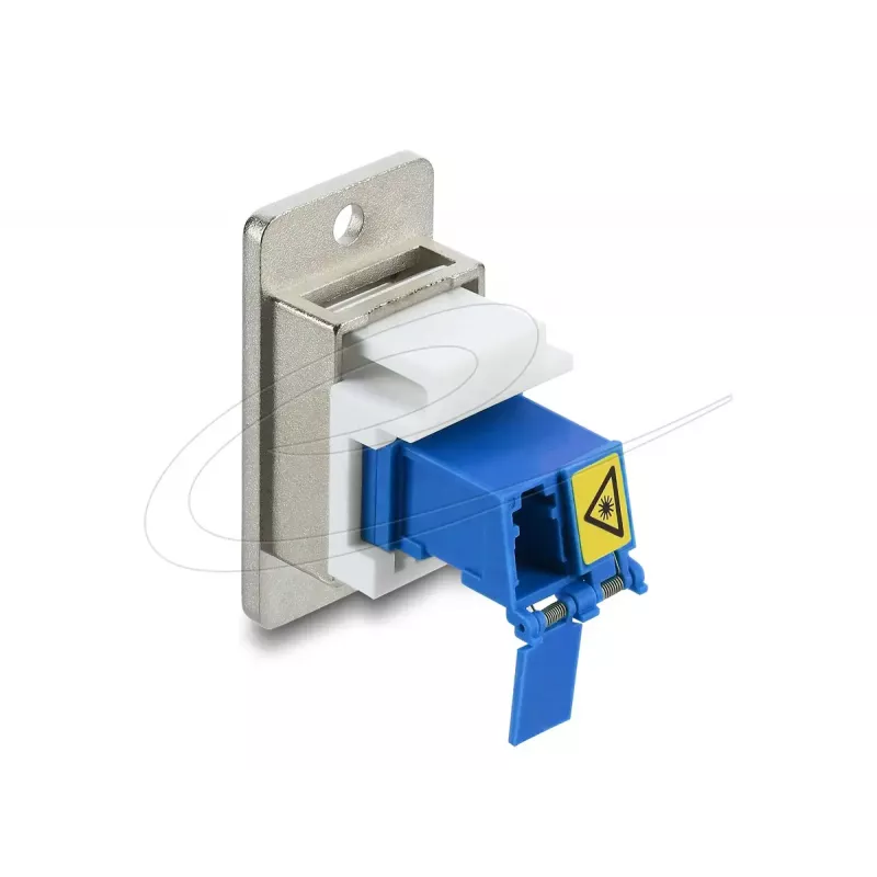 Keystone modulis DELOCK 91096, plakanā konstrukcija, RJ45 savietojams ieliktnis
