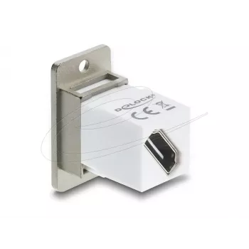 Keystone modulis DELOCK 91101, plakanā tipa, viena porta