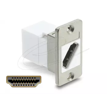 Keystone modulis DELOCK 91101, plakanā tipa, viena porta