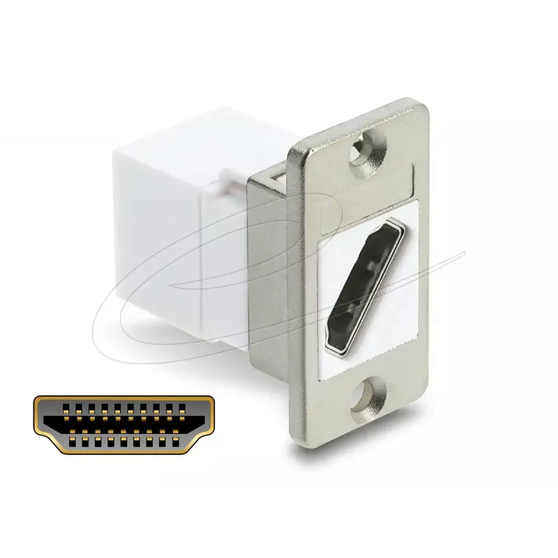 Keystone modulis DELOCK 91101, plakanā tipa, viena porta