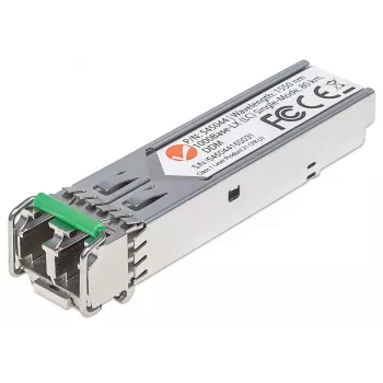 Intellinet 545044 Gigabit SFP Mini-GBIC raiduztvērējs, 1000Base-ZX (LC), vienmoda, 80 km, 1550 nm