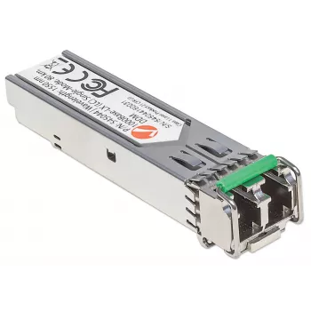 Intellinet 545044 Gigabit SFP Mini-GBIC raiduztvērējs, 1000Base-ZX (LC), vienmoda, 80 km, 1550 nm