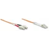 Intellinet 470391 optiskās šķiedras komutācijas kabelis, OM2, LC/SC, duplex, daudzmodu, 50/125 µm, 5 m, oranžs