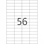 HERMA Premium A4 pašlīmējošās etiķetes 52,5x21,2 mm balts matēts papīrs 11200 gab.