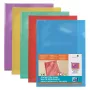 Elba Oxford 100206719 PVC A4 mape - zila, violeta, sarkana, zaļa, dzeltena