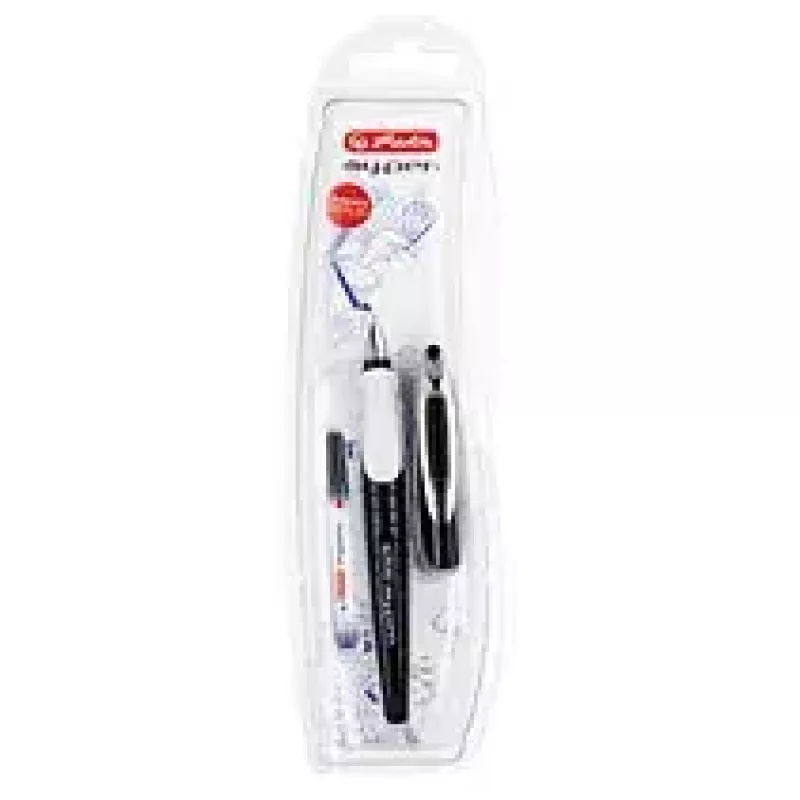 Pildspalva Herlitz 10999746 Melna Balta