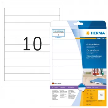 Pašlīmējošās printera etiķetes HERMA 5119