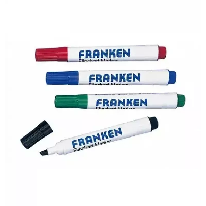 Marker Franken Z2203 4 gab. Melns Zils Zaļš Sarkans