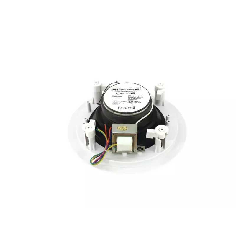 2-virzienu skaļrunis Omnitronic 80710222 Balts