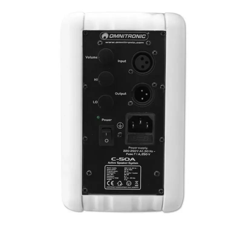 Divvirzienu skaļrunis Omnitronic 11036717 50 W