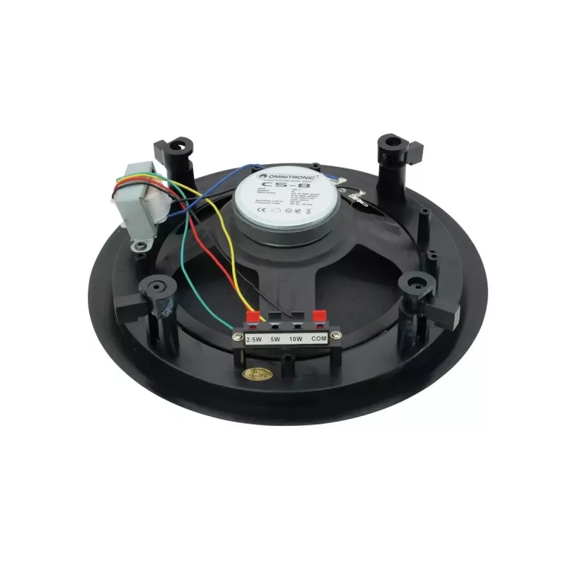 Pilna diapazona skaļrunis Omnitronic 80710231 Melns Vadu 10 W