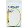 Intellinet tīkla vads, Cat6, 0,5m, Dzeltens, Varš, S/FTP, LSOH/LSZH, PVC, RJ45, Apzeltīti kontakti, Bezāķa, Ar aizsargvāciņu, Mūža garantija