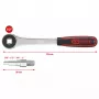 Sprūdrata uzgriežņu atslēga KS Tools 130.3000 Tērauds 2 gab 610 g