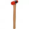 Āmurs KS Tools 140.5202 Plastmasas galva, koka rokturis, 30 cm, 350 g