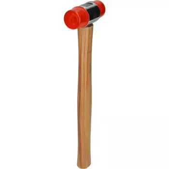 Āmurs KS Tools 140.5202 Plastmasas galva, koka rokturis, 30 cm, 350 g