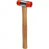 Āmurs KS Tools 140.5202 Plastmasas galva, koka rokturis, 30 cm, 350 g