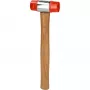 Āmurs KS Tools 140.5202 Plastmasas galva, koka rokturis, 30 cm, 350 g