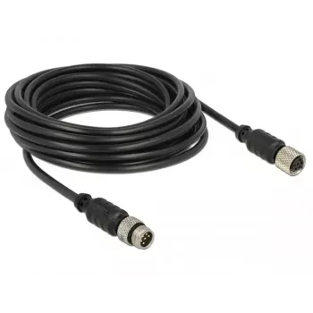 Seriālais pagarinātājvads Navilock 62974 Melns 5 m M8
