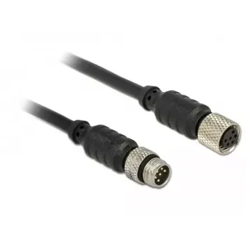 Seriālais pagarinātājkabelis Navilock 62975 Melns 10 m M8