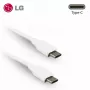 USB-C kabelis LG EAD63687001 — USB 3.1 Type-C, 1 m, balts